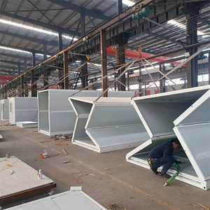 Nouvelle <span class=keywords><strong>maison</strong></span> conteneur pliable à 2 étages, facile à assembler, <span class=keywords><strong>maison</strong></span> conteneur empilable, garage préfabriqué en conteneur d'expédition - Product Image 3