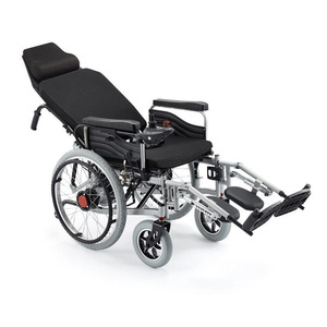 Electric Wheelchair Folding Aluminum Alloy 24V Built-In Battery Portable With Adjustable Seat And <b>Backrest</b> For Daily Use - Product Image 3