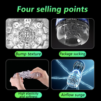 Mains libres mâle pénis masturbateur tasse sucer télescopique Rotation vibrant dispositif de masturbation pour hommes Sex Toy