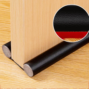 Tira de Sellado para la Parte Inferior de la Puerta, Aislante Acústico y Térmico de EPDM, a Prueba de Viento y Mosquitos, de Espuma de Goma, con Corte Personalizado - Product Image 2