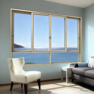 <span class=keywords><strong>Ventana</strong></span> de Imagen de Aluminio con Doble Acristalamiento, Resistente <span class=keywords><strong>al</strong></span> Viento y a la Corrosión, de Estilo Minimalista y Alta Resistencia, para Villas en el Sudeste Asiático/Medio Oriente - Product Image 3