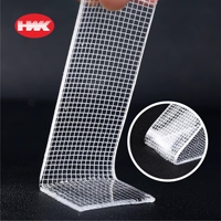 HWK Heavy Duty Étanche Acrylique Transparent PMMA Nano Double Face Grille Bande Double Maille Ruban Adhésif Collant Papier Film