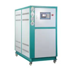 Máquina de refrigeración de compresor, enfriador industrial de tubo de pvc, 5p, circulación refrigerada por agua