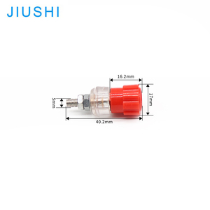 Kelly JS-999A tipi delik çapı 5mm konu siyah kırmızı ses hoparlör bağlama sonrası <span class=keywords><strong>terminal</strong></span> bloğu konektörü Wenzhou - Product Image 3