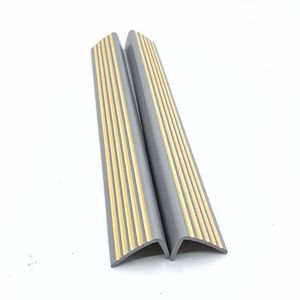 Protections <span class=keywords><strong>de</strong></span> marches d'escalier en aluminium antidérapantes, <span class=keywords><strong>bande</strong></span> <span class=keywords><strong>de</strong></span> finition pour bord <span class=keywords><strong>de</strong></span> marche, nez <span class=keywords><strong>de</strong></span> marche antidérapant - Product Image 4
