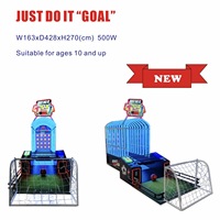 Machine de jeu d'arcade de football à monnayeur avec jeu de tir et de frappe, machine de divertissement à récompense par tickets