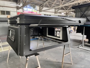 Mini-caravane <span class=keywords><strong>pop</strong></span>-up personnalisée, légère, moderne, en aluminium, double <span class=keywords><strong>couche</strong></span>, imperméable, quatre saisons, pour pick-up Tacoma - Product Image 4
