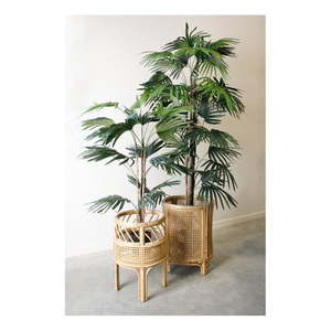 Heritage Earth Weave Luxurious Handcrafted Natural Rattan Planters for Modern, Vintage, and Bohemian Home Aesthetics - Product Image 3