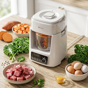Machine de préparation d'aliments pour animaux de compagnie intelligente la plus tendance, automatique, électrique, pour des aliments frais et sains faits <span class=keywords><strong>maison</strong></span>, disponible à la vente mondiale - Product Image 6