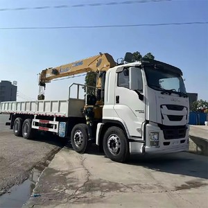 Grúa Montada en Camión ISUZU GIGA 8x4, 16 Toneladas, Pluma de 4 Secciones, Grúas Personalizadas Montadas en Camión - Product Image 1