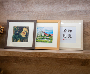 مخصص بالجملة عالية الجودة الحديثة بسيطة لون الخشب الأصلي جدار العائمة الإطار غرفة المعيشة غرفة نوم الخشب عرض موقف - Product Image 2