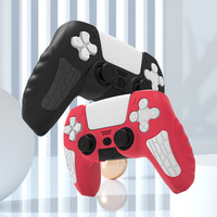 Étui de protection en silicone WEIAI pour manette PS5, housse en silicone antidérapante de haute qualité