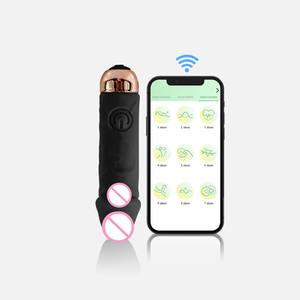 Commercio all'ingrosso Mini AV simulazione Dildo proiettile femminile masturbazione vibratore Mini ricarica <span class=keywords><strong>Sex</strong></span> Toy APP vibratore per femmina - Product Image 5