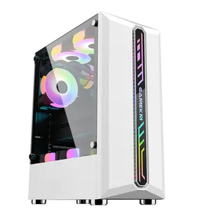 2022 Latest Tower Atx Case Itx Computer Case Desktop Gabinete Gamer Gaming Pc Cabinet Aluminum 10 Usb Stock Ledger Nano S 3.0