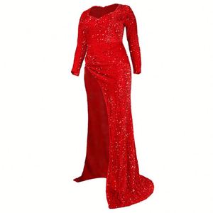 Novedades Vestidos de fiesta Mujeres Evening <span class=keywords><strong>Elegance</strong></span> <span class=keywords><strong>Plus</strong></span> Size Sexy Sequin Dress - Product Image 6