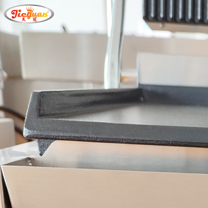 <span class=keywords><strong>Plaque</strong></span> à panini électrique grill top rainuré botton plat steak frit <span class=keywords><strong>prix</strong></span> d'usine mini grill vente en gros - Product Image 6