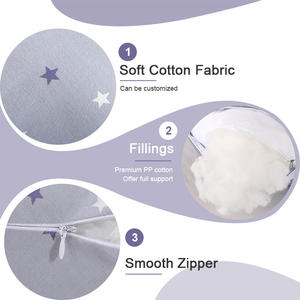 Almohada <span class=keywords><strong>de</strong></span> <span class=keywords><strong>Embarazo</strong></span> Multiusos en Forma <span class=keywords><strong>de</strong></span> C, Almohada <span class=keywords><strong>de</strong></span> <span class=keywords><strong>Lactancia</strong></span>, Cojín <span class=keywords><strong>de</strong></span> Maternidad Firme para Alimentación <span class=keywords><strong>y</strong></span> Comodidad Posparto - Product Image 4