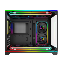 Ventilador RGB para Refrigeración de CPU de PC para Juegos, Suministro de Fábrica, para PC Gamer y Otras Cajas de Ordenador Micro ATX