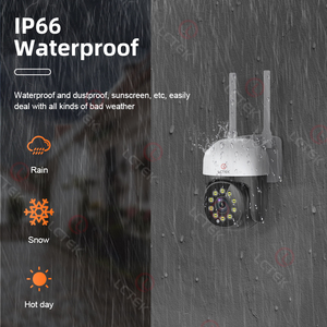 Kamera CCTV Nirkabel MINI Luar Ruangan, Kamera CCTV Nirkabel MINI, Zoom 4X, Kamera <span class=keywords><strong>IP</strong></span> Wifi Pintar, Tuya, Penjualan Laris 3MP - Product Image 5
