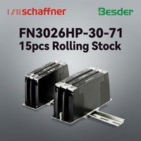 Filtro EMI/RFI Schaffner FN3026HP-30-71 30A Trifásico 480VAC para Riel DIN, para Servomotores de Automatización, Resistencia de 7.8m, IP20