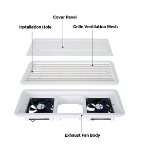 12V tetto RV ventilatore Caravan lucernario accessori parti finestra tetto <span class=keywords><strong>Camper</strong></span> <span class=keywords><strong>Camper</strong></span> <span class=keywords><strong>con</strong></span> telecomando - Product Image 6