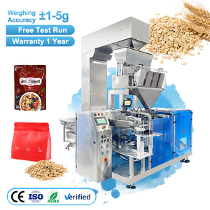 Chine Fournisseur Doypack Machine d'emballage pour Trail Mix Mixed Noix Snack Granule Alimentaire Premade Sac Remplissage D'étanchéité Automatique - Product Image 2