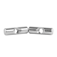 Écrou de raccordement en acier inoxydable SS304 SS316 A2-70 A4-80 18-8, écrou à fente, écrou traversant, écrou de connexion, écrou barillet