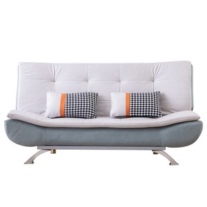 Hiện Đại Loveseat Ngủ Sofa Giường Có Thể Điều Chỉnh Bộ Nhớ Bọt <span class=keywords><strong>Futon</strong></span> Chuyển Đổi Ghế Với 2 Gối Gối Cho Phòng Khách Phòng Ngủ - Product Image 2