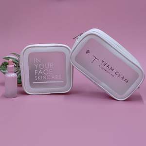 Professional <b>Makeup</b> <b>Bag</b> Pouch for Packaging Cosmetic <b>Bag</b> with logo Waterproof <b>Bag</b> Travel - Product Image 1