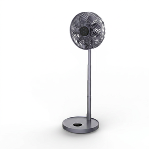 Ventilateur de circulation d'air pliable et réglable en hauteur, avec écran tactile, chargement USB, portable, sur pied, pour la maison et le bureau - Product Image 1