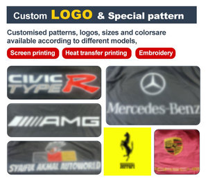 Copertura Auto Personalizzabile Antipolvere Antirughe in Spandex Elasticizzato per Esposizioni Auto - Product Image 5
