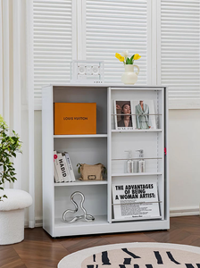 Étagère à livres multifonctionnelle pour enfants, <span class=keywords><strong>meuble</strong></span> de salon avec rangements pour jouets, bibliothèque pour livres illustrés - Product Image 5