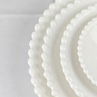 Service d'Assiettes de Mariage Populaire, Ensemble de Vaisselle Design Marbre, Assiette de Présentation pour Décoration de Mariage