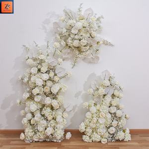 <span class=keywords><strong>Serie</strong></span> de flores de rosas artificiales de color personalizado para decoración de fondo para Halloween Día del Padre Día de San Valentín y graduación - Product Image 4