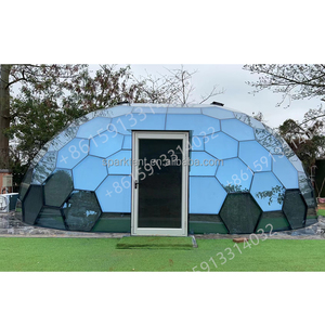 Tente Prix d'usine pas cher <span class=keywords><strong>Camping</strong></span> <span class=keywords><strong>Serre</strong></span> Ovale Verre Géo Dôme Maison <span class=keywords><strong>Grand</strong></span> Dôme Géodésique Tentes à vendre - Product Image 3