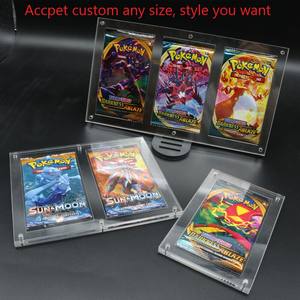 Boîte <span class=keywords><strong>de</strong></span> <span class=keywords><strong>booster</strong></span> <span class=keywords><strong>de</strong></span> cartes Pokémon en acrylique personnalisée, vente en gros, boîte d'entraînement d'élite, boîte <span class=keywords><strong>de</strong></span> protection pour cartes Pokémon, étui <span class=keywords><strong>de</strong></span> protection pour cartes Pokémon - Product Image 5