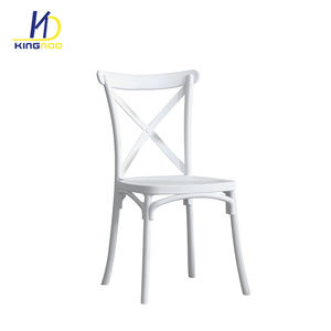 Directo de fábrica barato apilable de plástico de alta Cruz espalda boda Baquet evento silla - Product Image 2