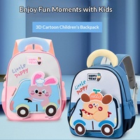 Nouveau sac à dos scolaire pour enfants en tissu Oxford et polyester, léger et ergonomique, avec de jolis motifs de dessins animés pour garçons