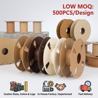 Bobine de filament d'imprimante 3D vide réutilisable, bobine en papier épais pour les fabricants d'emballages de cordes et de câbles