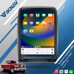 Navegación GPS para coche para Dodge Durango 2011 2012 2013 Radio 13,8 pulgadas grabadora de cinta reproductor Multimedia 128GB Vertical <span class=keywords><strong>Android</strong></span> auto - Product Image 3