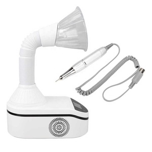 เครื่องดูดฝุ่นเล็บ 230W อัจฉริยะ 2 in 1 พร้อมเครื่องเจียรเล็บและฝาครอบพลาสติก - Product Image 5