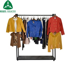 Americano ropa de segunda mano 100kg pacas de ropa usada - Product Image 5