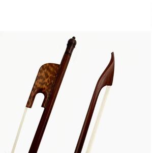 <span class=keywords><strong>Archet</strong></span> de <span class=keywords><strong>violon</strong></span> de style <span class=keywords><strong>baroque</strong></span> haut de gamme - Taille 4/4 avec manche rond en bois de serpent et bois de santal rouge, adapté au <span class=keywords><strong>violon</strong></span>, à l'alto et au violoncelle - Product Image 6