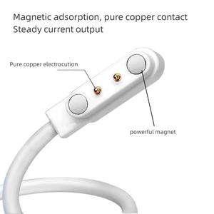 SYK Kinder Smart Armbanduhr mit magnetischer Ladele itung 2/4 Punkte 7.62/4/2.84 Werks kabelbaum PVC Material 5 V1A - Product Image 4