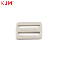 KJM-Ceinture de sécurité pour bébé en plastique de 25mm avec anneau en D, boucles tri-glissantes, fermoir à crochet ajustable