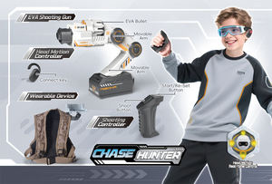 Nuova Pistola Giocattolo Intelligente Indossabile 2026 con Sensore di Movimento della Testa, Telecomando, Blaster di Proiettili in Schiuma EVA per Giochi di Battaglia Interattivi per Bambini - Product Image 5
