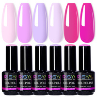 Vente en Gros Vernis à Ongles Gel UV 12 Couleurs Haute Qualité 15ml Permanent Agent de Polissage Gel Nouveau Design Produits pour Ongles