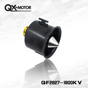 Ventilador Canalizado QX-MOTOR de 70 mm <span class=keywords><strong>EDF</strong></span> Jet 6S 4S de <span class=keywords><strong>12</strong></span> Aspas con Motor ESC para Sistema de Potencia de Aviones RC - Product Image 5