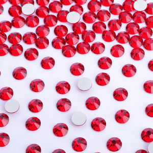 Cristales de Vidrio Marrones Brillantes al por Mayor, sin Fijación en Caliente, Tamaños SS3 a SS50, para Decoración de Uñas - Product Image 3