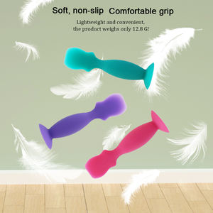 Baby pannolino crema spatola Butt Paste spatola pannolino crema applicatore bambino morbido Silicone flessibile pannolino Rash Cream pennello spatola - Product Image 4